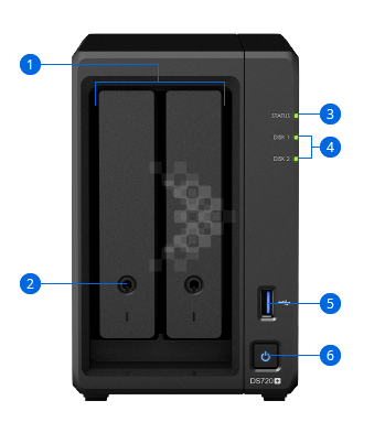 phân phối NAS Synology DS720+