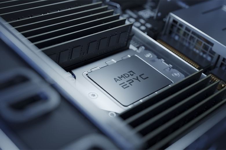 CPU AMD EPYC 7351 (16C/32T, 2.40 GHz, 64MB)