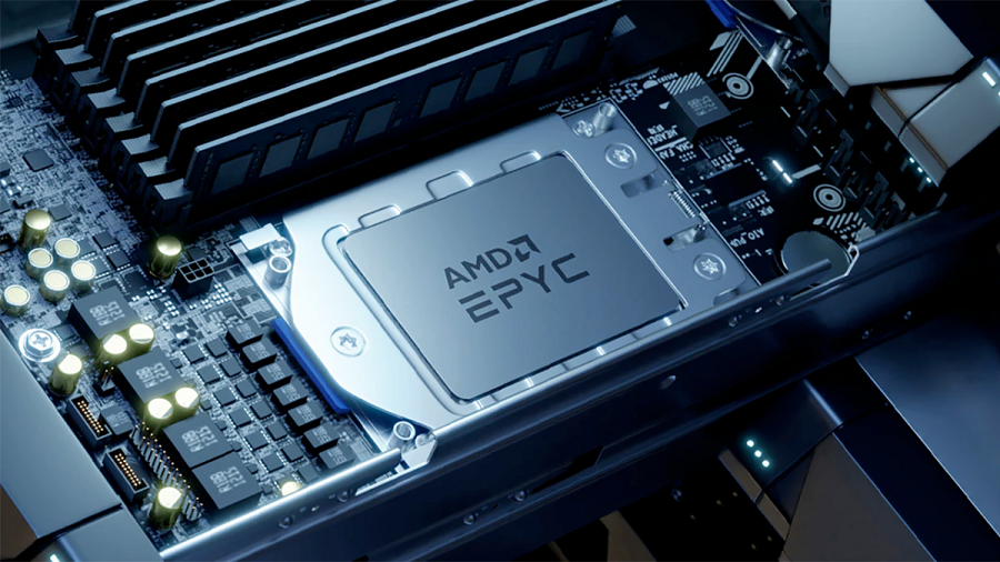 CPU AMD EPYC 7662 (64C/128T, 2.00 GHz, 256MB)