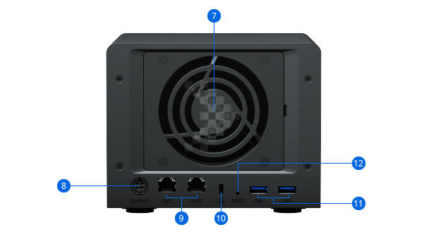 Vietcorp phân phối NAS Synology DS620Slim