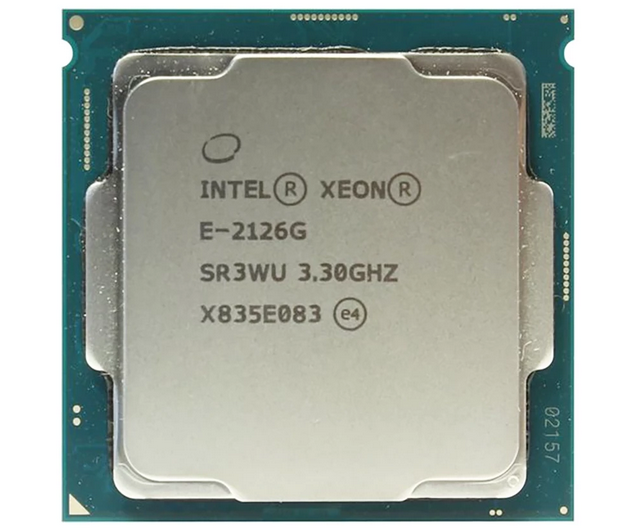 CPU INTEL XEON E-2126G PROCESSOR (3.30 GHZ, 6C/6T)