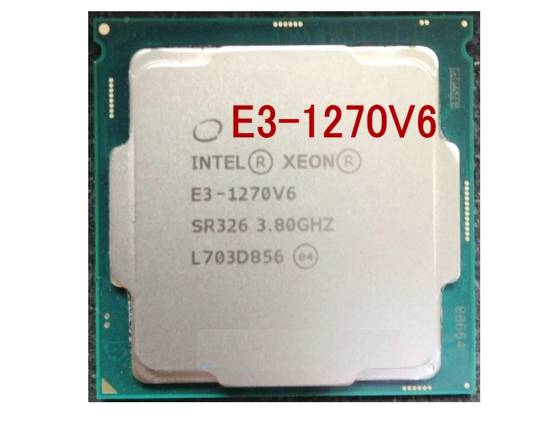 CPU INTEL XEON E3-1270 V6 (8MB CACHE, 3.80 GHZ)