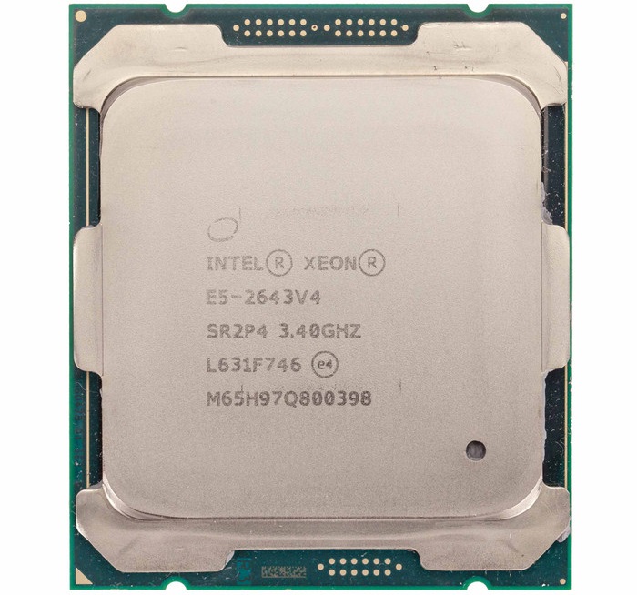CPU INTEL XEON E5-2643 V4 (6C/12T, 20M CACHE, 3.40 GHZ)