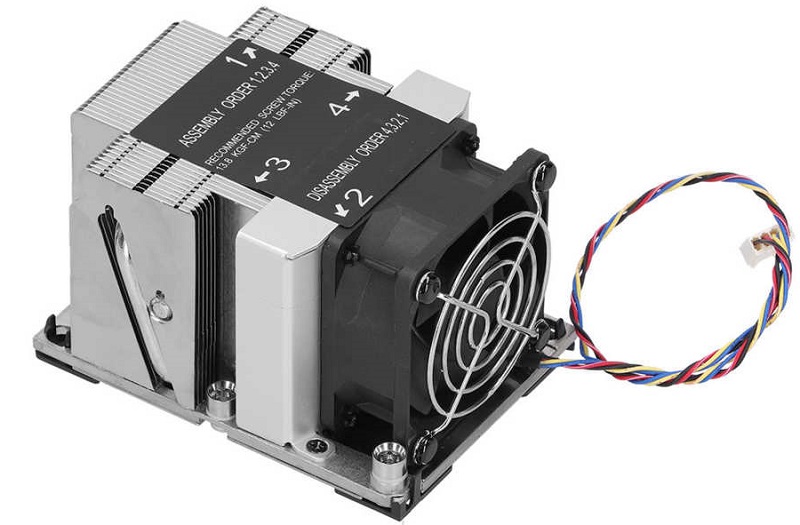 HEATSINK SUPERMICRO SNK-P0068AP4 2U ACTIVE CPU HEAT SINK SOCKET LGA3647-0