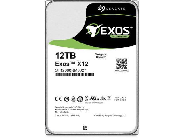 Ổ cứng HDD Seagate EXOS X12 12TB 4Kn SAS 12Gbps 7200RPM 3.5in (ST12000NM0027)