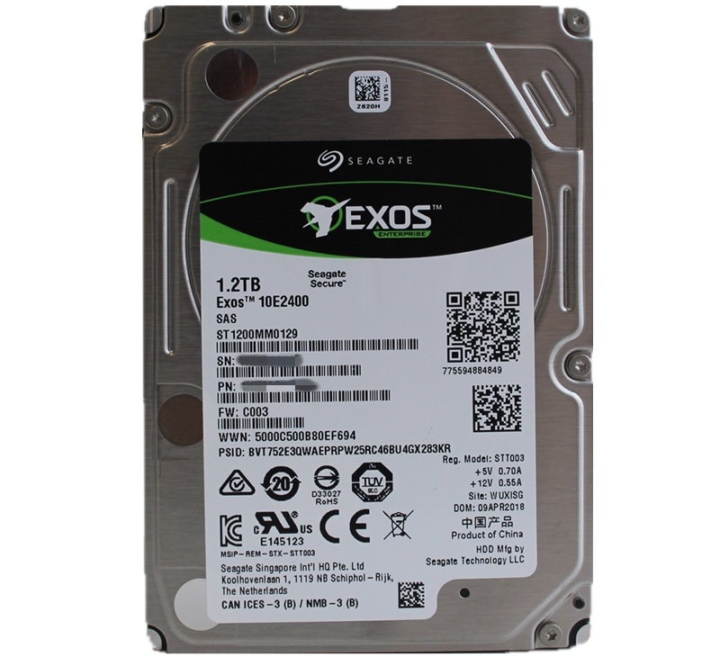 ổ cứng HDD Seagate Exos 10E2400 1.2TB 512e/4Kn SAS (ST1200MM0129)