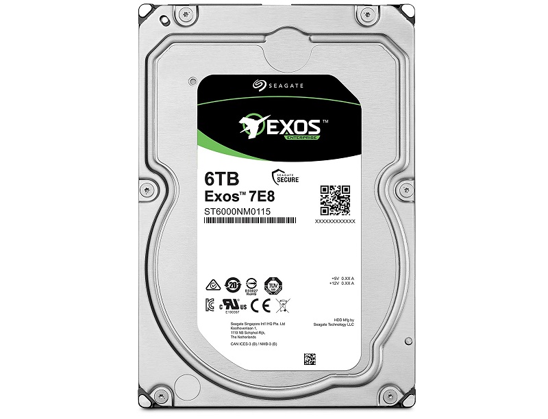 Ổ Cứng HDD Seagate Exos 7E8 6TB 512e SATA (ST6000NM0115)