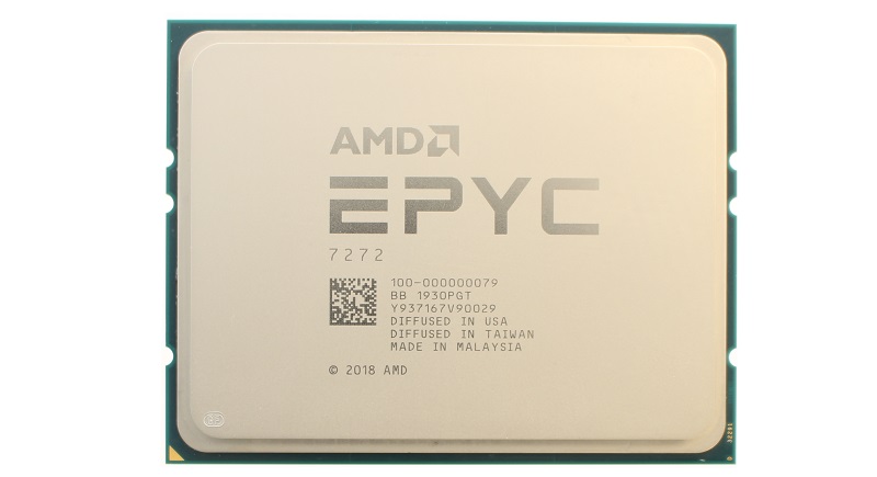 CPU AMD EPYC 7272 (12C/24T, 2.90 GHz, 64MB)