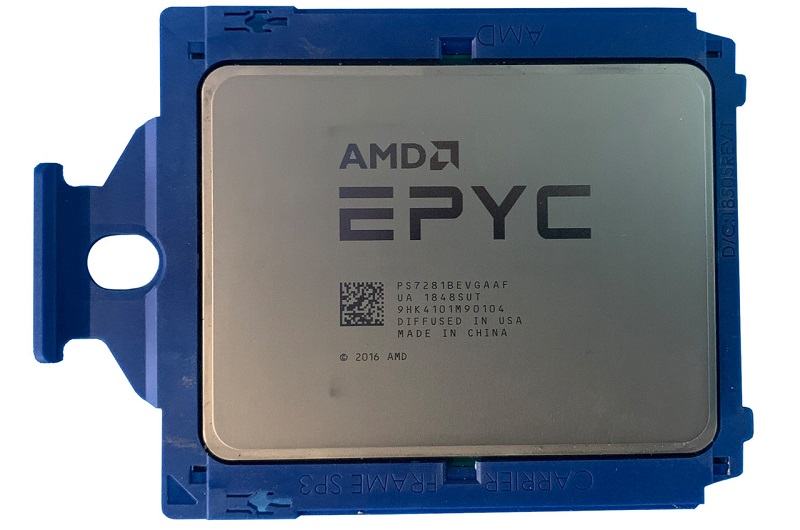 CPU AMD EPYC 7281 (16C/32T, 2.10 GHz, 32MB)