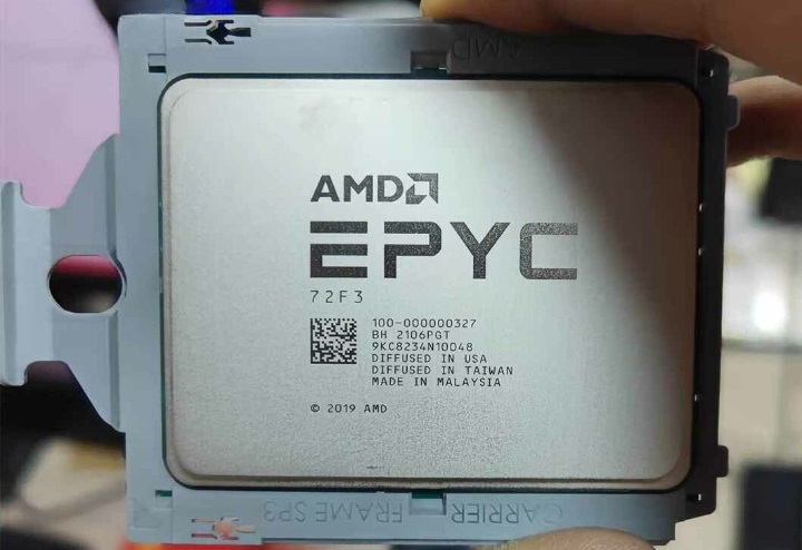 CPU AMD EPYC 72F3 (8C/16T, 3.70 GHz, 256MB)