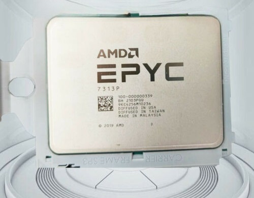 CPU AMD EPYC 7313P (16C/32T, 3.00 GHz, 128MB)