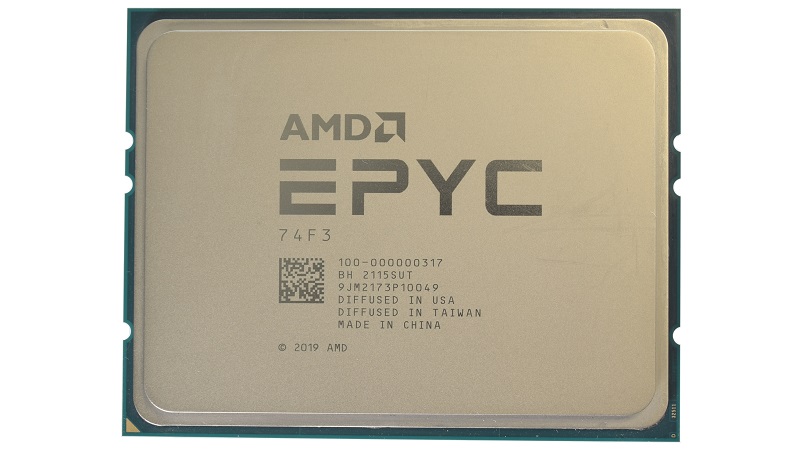 CPU AMD EPYC 74F3 (24C/48T, 3.20 GHz, 256MB)
