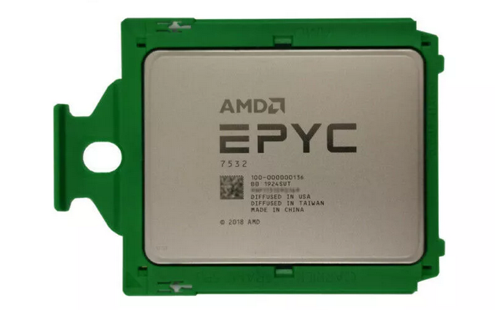 CPU AMD EPYC 7532 (32C/64T, 2.40 GHz, 256MB)