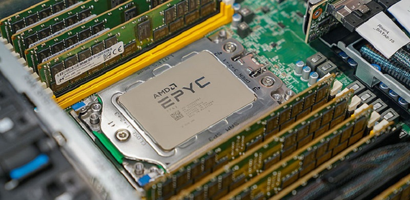 CPU AMD EPYC 7742 (64C/128T, 2.25 GHz, 256MB)