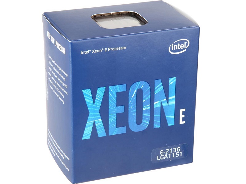 CPU INTEL XEON E-2136 PROCESSOR (3.30 GHZ, 6C/12T)