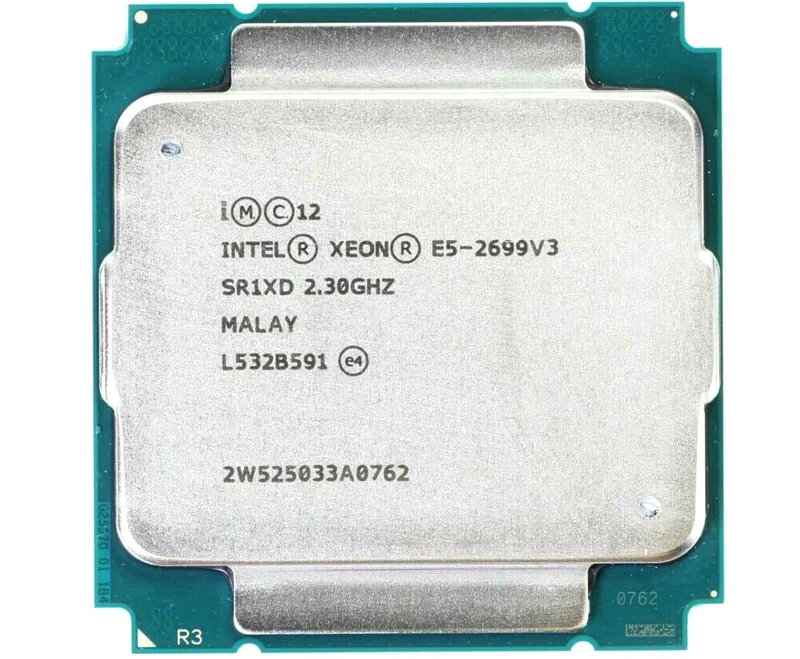 CPU INTEL XEON E5-2699 V3 (18C/36T, 45M CACHE, 2.30 GHZ)