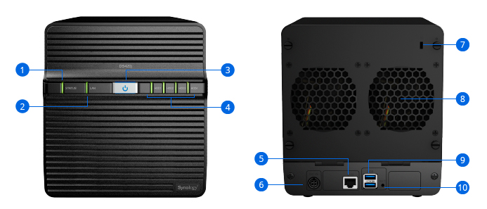 phân phối NAS Synology DS420j 2
