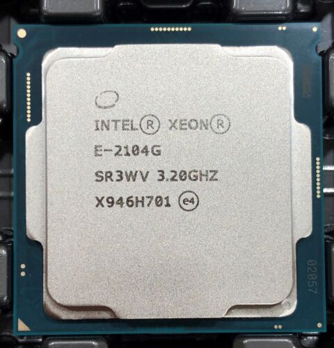 CPU INTEL XEON E-2104G (4C/4T, 3.20 GHZ, 8M CACHE)