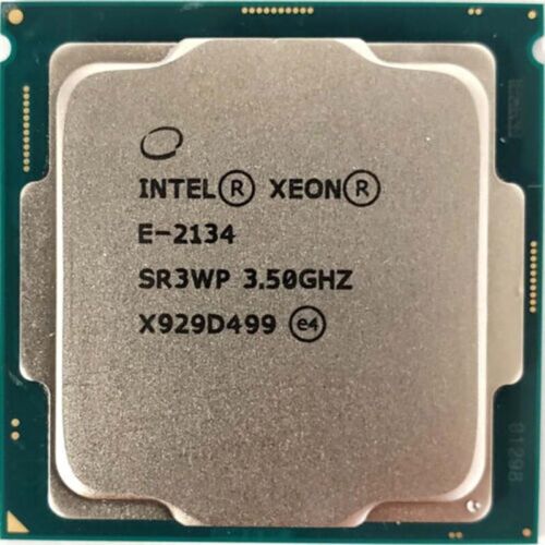 Hình ảnh thực tế của CPU INTEL XEON E-2134 PROCESSOR