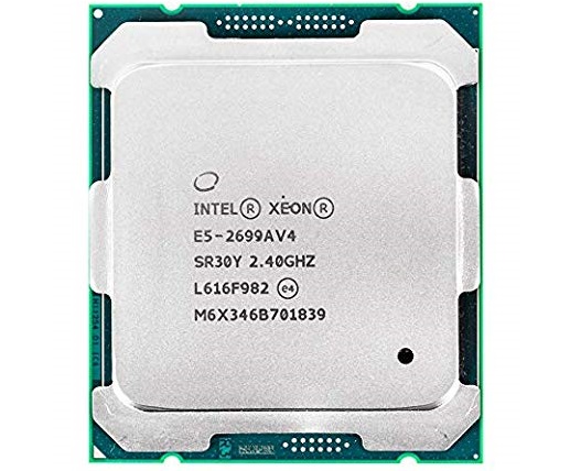 CPU INTEL XEON E5-2699A V4 (22C/44T, 55M CACHE, 2.40 GHZ)