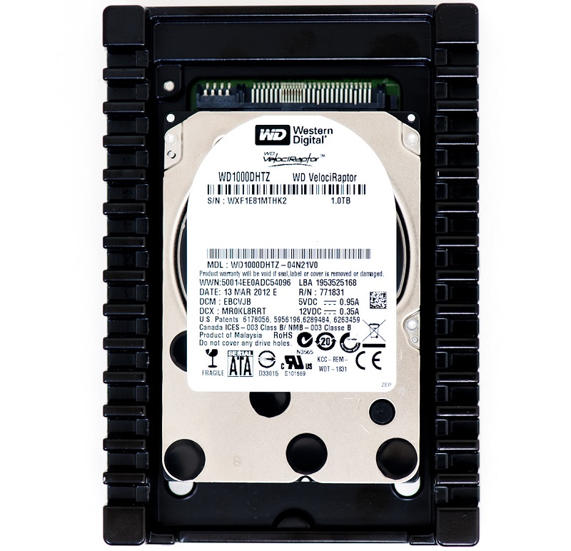 Ổ Cứng HDD WESTERN VELOCIRAPTOR 1TB SATA (WD1000DHTZ)