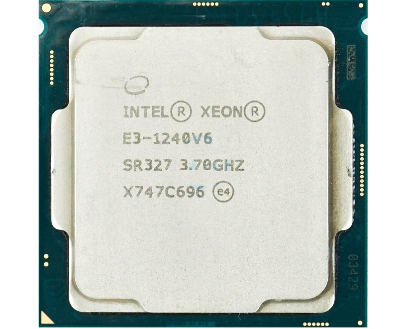 CPU INTEL XEON E3-1240 V6 (4C/8T, 3.70 GHZ, 8MB CACHE)