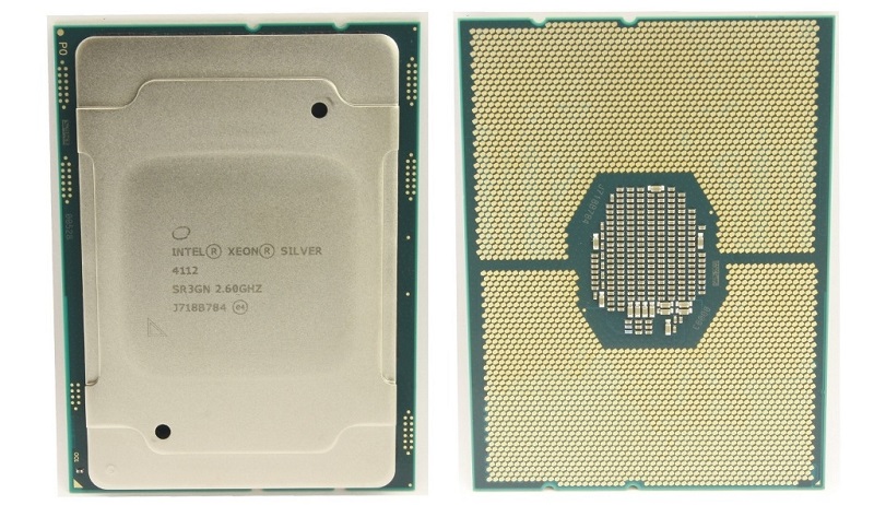 CPU INTEL XEON SILVER 4112 (8.25M CACHE, 2.60 GHZ)