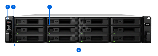 Thiết bị lưu trữ NAS Synology SA3400 9