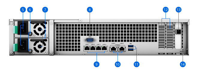 Thiết bị lưu trữ NAS Synology SA3400 10