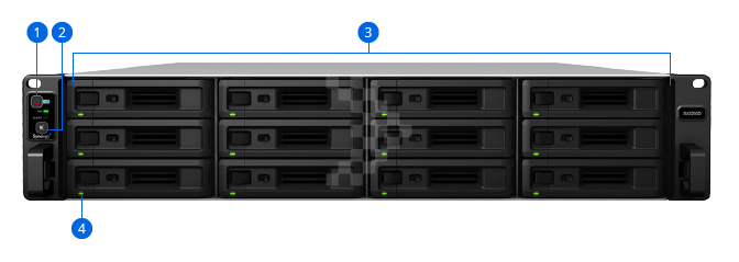 Thiết bị lưu trữ NAS Synology SA3200D 8