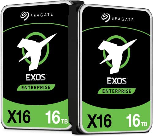Ổ cứng SEAGATE EXOS X16 16TB 512E/4KN SAS 12GBPS 7200RPM 3.5IN (ST16000NM002G)