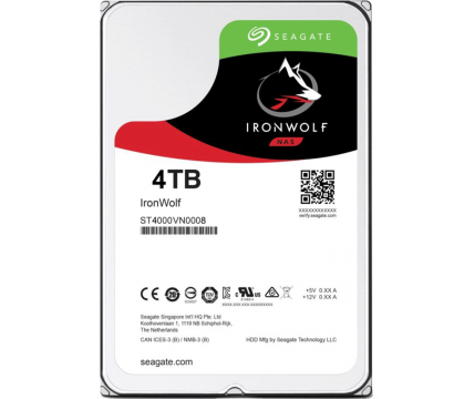 Ổ Cứng HDD Seagate Ironwolf NAS 4TB 3.5inch SATA Gb/S 5900 RPM
