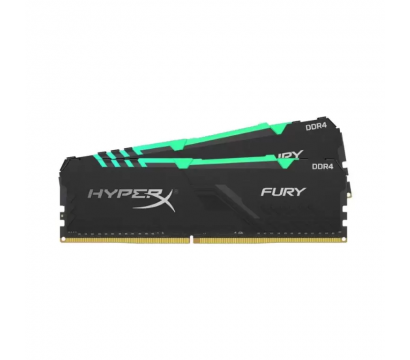 RAM Kingston HyperX Fury RGB (16GB DDR4 2x8G 3200MHz) 