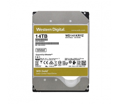 HDD WD GOLD 14TB ENTERPRISE CLASS SATA 3.5″ (WD141KRYZ)