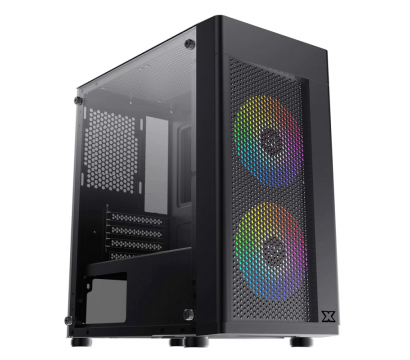 XIGMATEK AERO 2F (Black/White), (mATX)