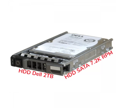 HDD DELL 2TB 7.2K RPM NLSAS 12GBPS 512E 2.5INCH Hot-Plug Hard Drive