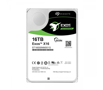 HDD SEAGATE EXOS X16 16TB 512E/4KN SATA (ST16000NM001G)