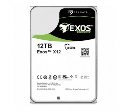 SEAGATE EXOS X12 12TB 4KN SAS 12GBPS 7200RPM 3.5IN (ST12000NM0027)
