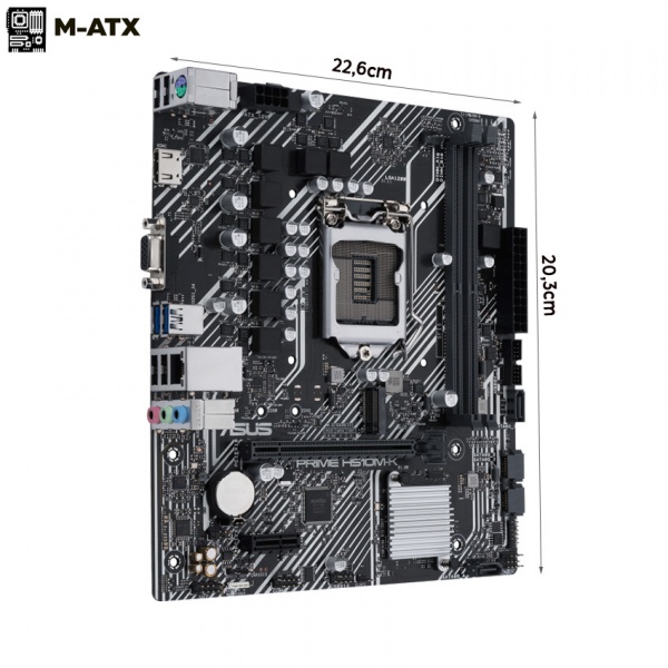 ASUS PRIME H510M-K - 1
