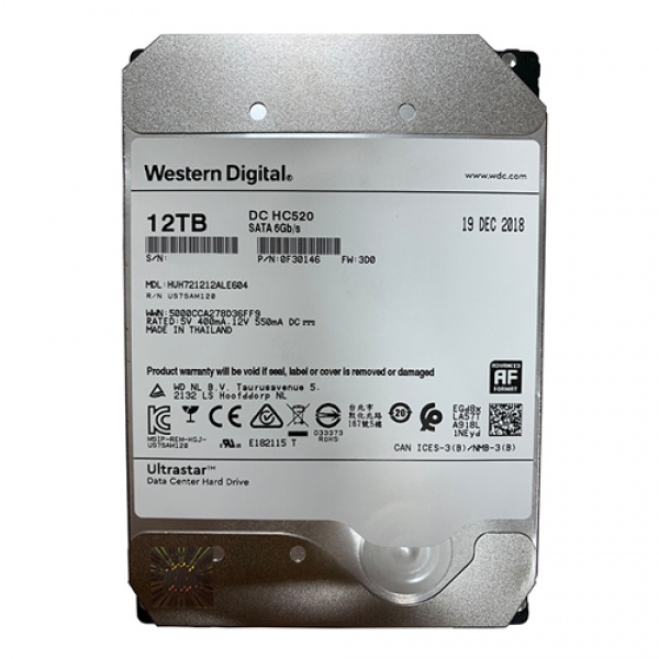 Ổ CỨNG WD ULTRASTAR DC HC520 12TB - 2