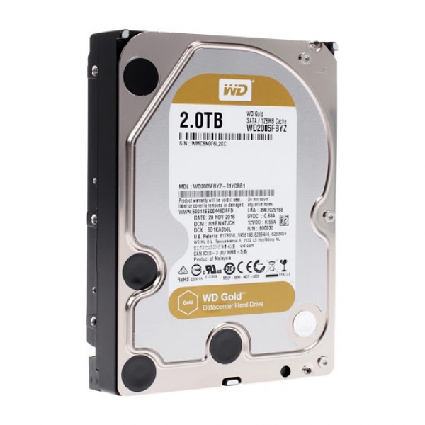 HDD WESTERN WD GOLD 2TB (WD2005FBYZ) - 2