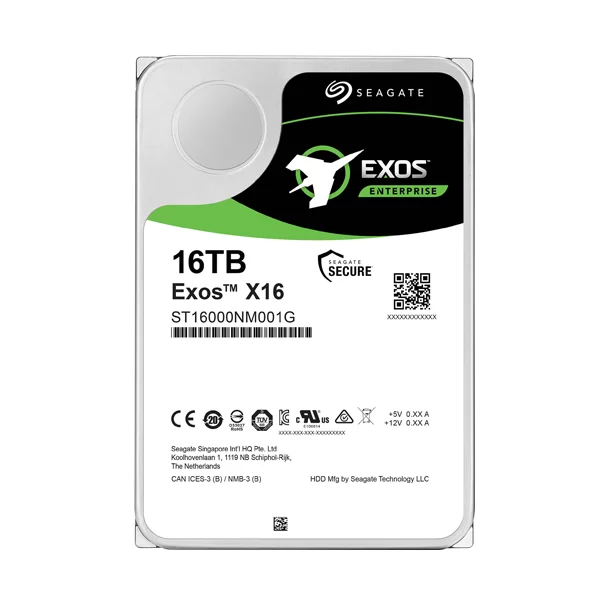 HDD SEAGATE EXOS X16 16TB 512E/4KN SATA (ST16000NM001G) - 1