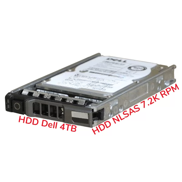 HDD DELL 4TB 7.2K RPM NLSAS 12GBPS 512N 3.5INCH - 1