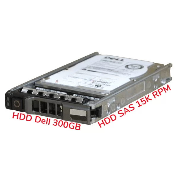 HDD DELL 300GB 15K RPM SAS 12GBPS 512N 2.5INCH - 1