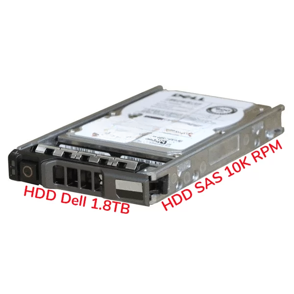HDD DELL 1.8TB 10K RPM SAS 12GBPS 512N 2.5INCH - 1