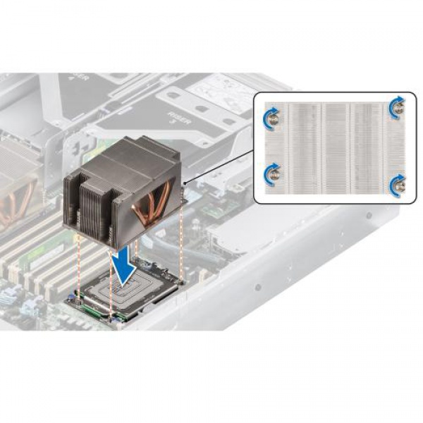 Heatsink Dell PowerEdge R7525 - 1