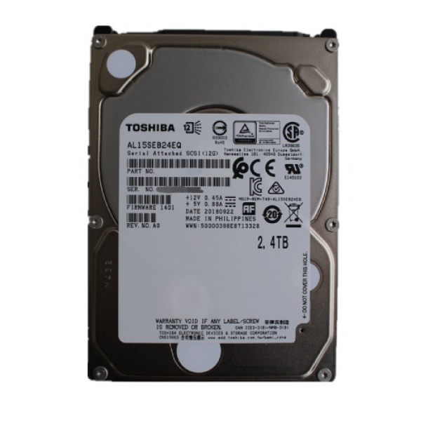 Ổ Cứng HDD Toshiba 2.4TB Enterprise AL15SE Series 2.5inch 128MB Cache 10000RPM SAS - 1