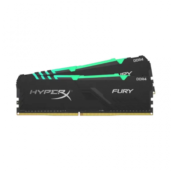 RAM Kingston HyperX Fury RGB (16GB DDR4 2x8G 3200MHz) 