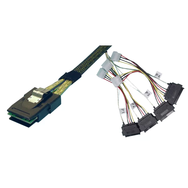 Cable SAS 8087 to 4 8482