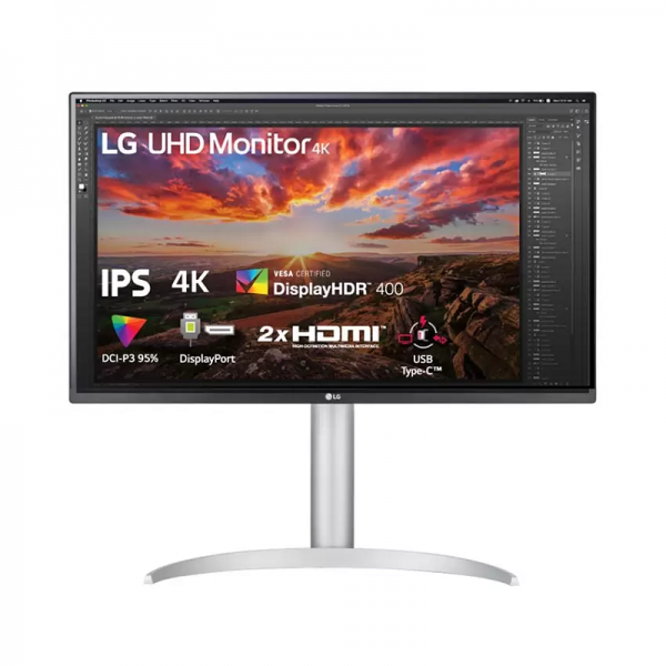 Màn hình LG 27UP850-W (27″ IPS 4K HDR USBC Chuyên Đồ họa)